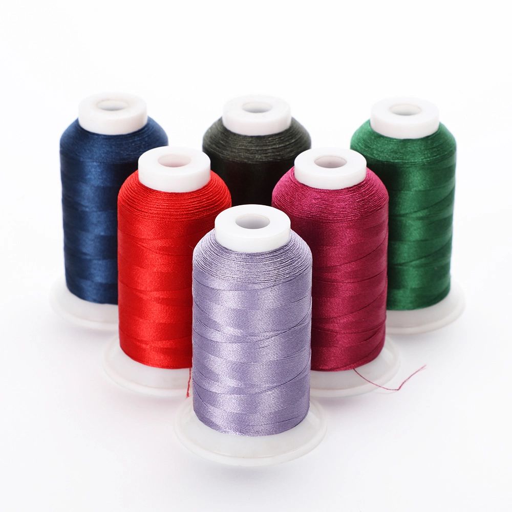 120D/2 polyester plumarius filo acus