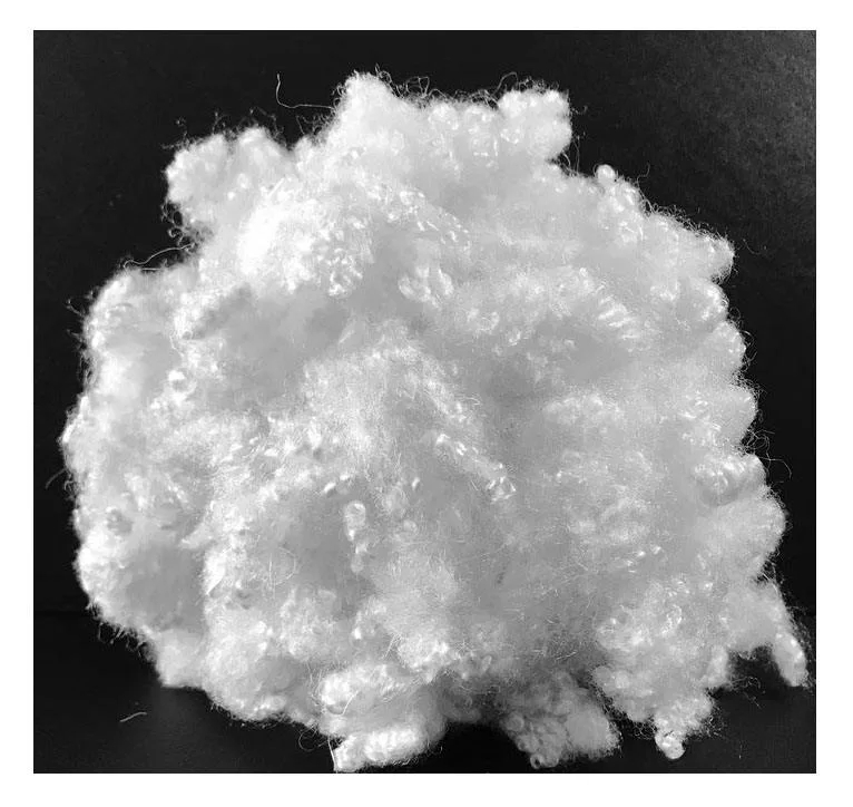 Recyclus Acrylicus albus Staple Fiber 3D/7D/15D 32mm/51mm/64mm cauum Conjugatum Siliconized ad pulvinar